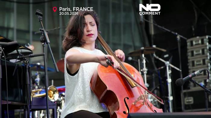 News video: Paris: franko-libanesches Musikevent sammelt Hilfe für Libanons Notlage
