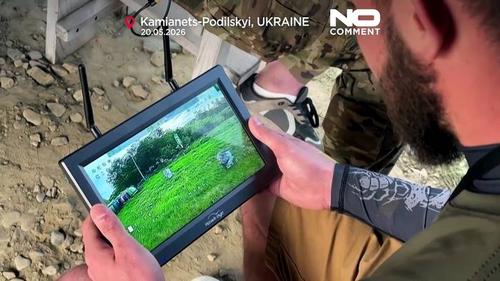 News video: Ukrainische Drohnenpiloten treten in Hochgeschwindigkeitsrennen an