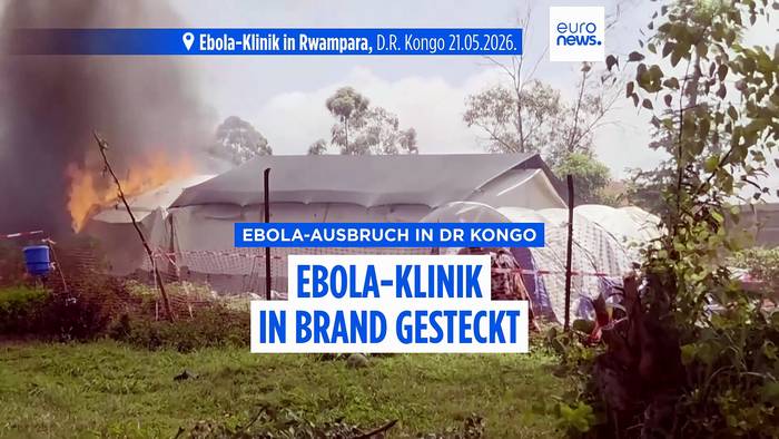 News video: Ebola-Klinik im Kongo angezündet: Streit um Leichnam eskaliert
