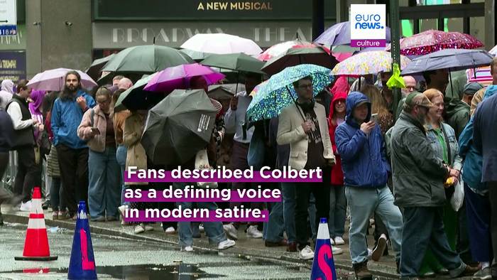 News video: Paul McCartney verabschiedet Stephen Colbert, Trump attackiert Moderator scharf