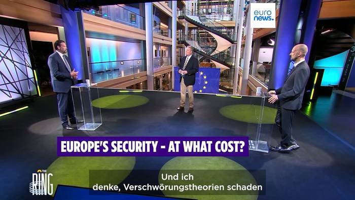 Video: Mehr Geld fürs Militär? Abgeordnete streiten über Europas Rüstung in 'The Ring'