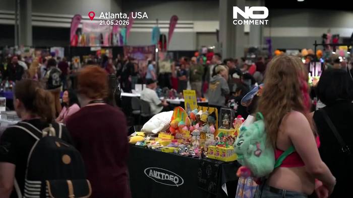 News video: USA: MomoCon in Atlanta zieht 65.000 Fans zu großem Geekkultur-Festival an