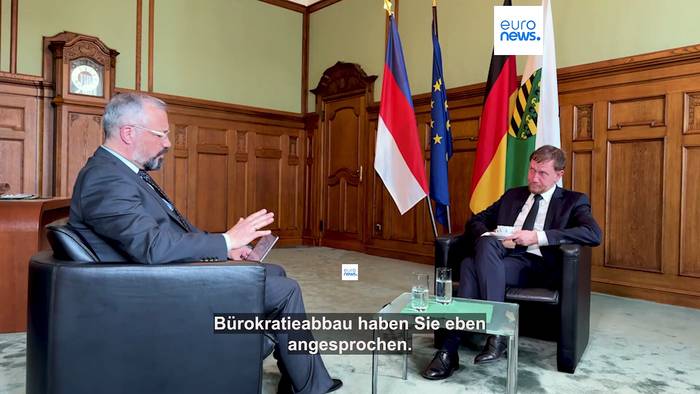 Video: CDU-Ministerpräsident von Sachsen: 