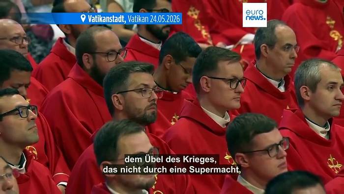 News video: Pfingsten im Vatikan: Papst richtet sich gegen 