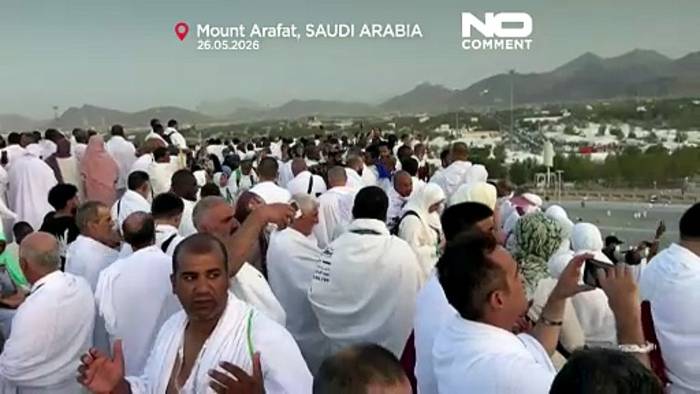 News video: Saudi-Arabien: Hajj 2026 erreicht spirituellen Höhepunkt mit Millionen Pilgern