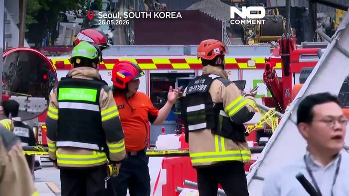 News video: Südkorea: Einsturz von Überführung in Seoul tötet drei Menschen