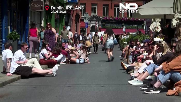 News video: Irland meldet 30 Grad, Portugal kratzt an 37 Grad in Maihitze