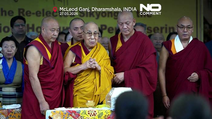 News video: Dalai Lama bei Vereidigung der tibetischen Exilregierung in Indien
