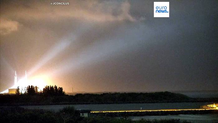 News video: Blue-Origin-Rakete explodiert bei Test auf Startrampe