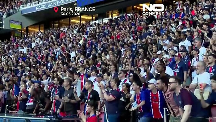 News video: PSG-Fans feiern ausgelassen nach Champions-League-Triumph