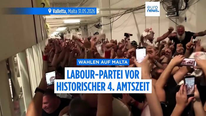 News video: Malta: Labour-Partei gewinnt historische vierte Amtszeit bei vorgezogener Parlamentswahl