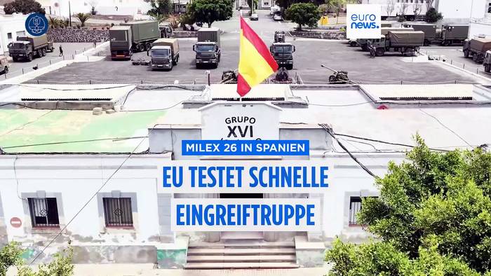 News video: EU übt den Ernstfall: Großmanöver mit 2.500 Soldaten
