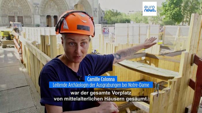 Video: Spektakuläre Archäologie-Funde zeigen jahrhundertealte Geschichte unter Notre-Dame in Paris