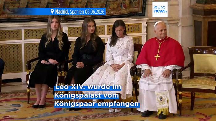 News video: Papst Leo XIV. dankt Spanien und warnt vor 