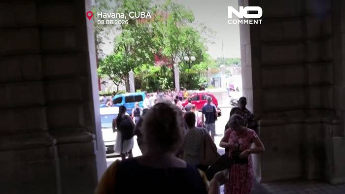 News video: Kuba: Starkes Seebeben erschüttert Havanna, Büros evakuiert