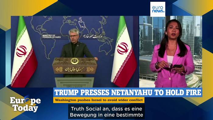 News video: Europe Today: Ex-Premier Letta bei Euronews, Iran stoppt Angriffe auf Israel