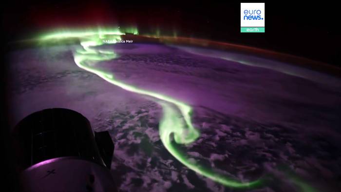 Video: NASA-Astronaut filmt Südlichter aus SpaceX-Raumschiff Dragon