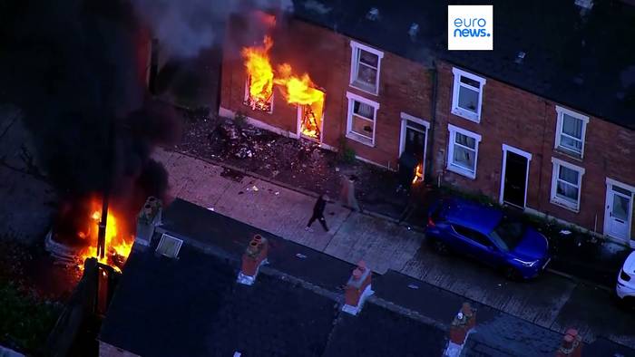 News video: Unruhen in Belfast nach Messerangriff
