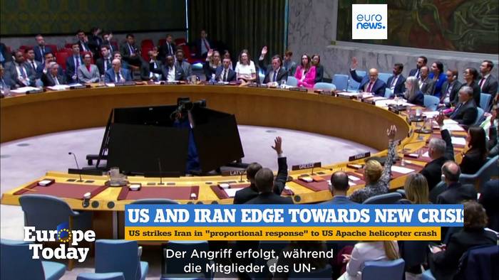 News video: Europe Today: USA und Iran greifen sich an, EU legt neue Russland-Sanktionen vor