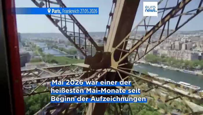 News video: EU-Klimadienst warnt nach Rekordhitze im Mai vor neuem Normalzustand