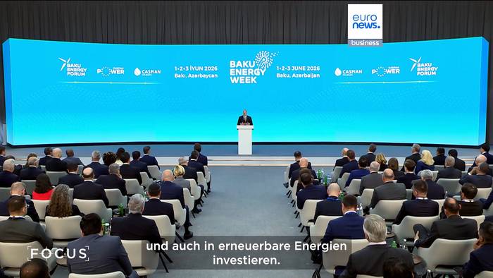 News video: Baku Energy Week: Beginn neuer Ära der Energievernetzung und Zusammenarbeit