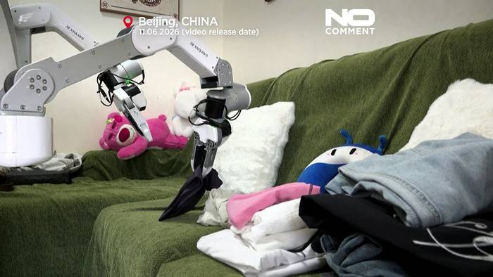 Video: China erprobt KI-Putzroboter in Wohnungen