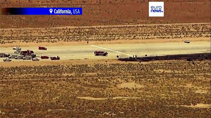 News video: Kalifornien: Acht Tote bei Absturz von B-52-Bomber der US-Luftwaffe