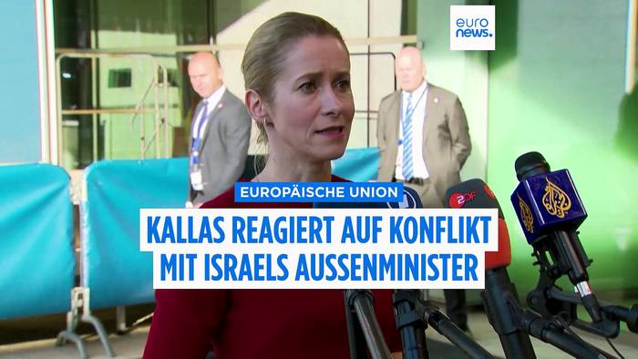 News video: Israels Außenminister bricht Kontakt ab: Kaja Kallas reagiert