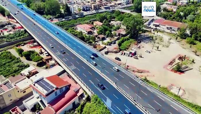 News video: Tangenziale Neapel ist erste Smart Road Italiens: Sensoren für Mobilität der Zukunft