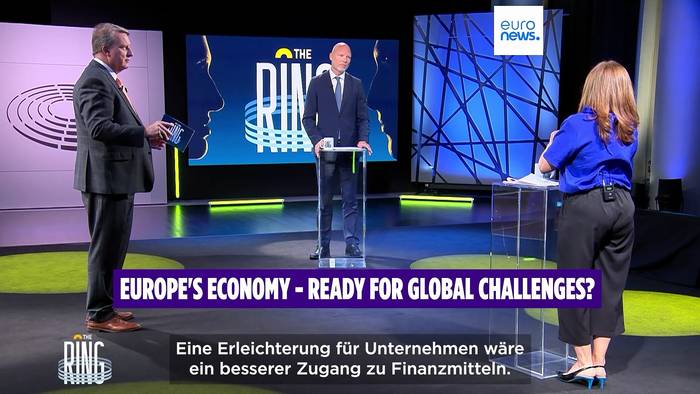 News video: Europa vs. USA und China: Abgeordnete debattieren in „The Ring“ über Wirtschaft