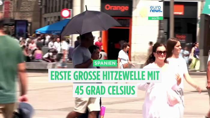 News video: Spanien erlebt erste große Hitzewelle des Jahres mit bis zu 45 Grad ab Montag