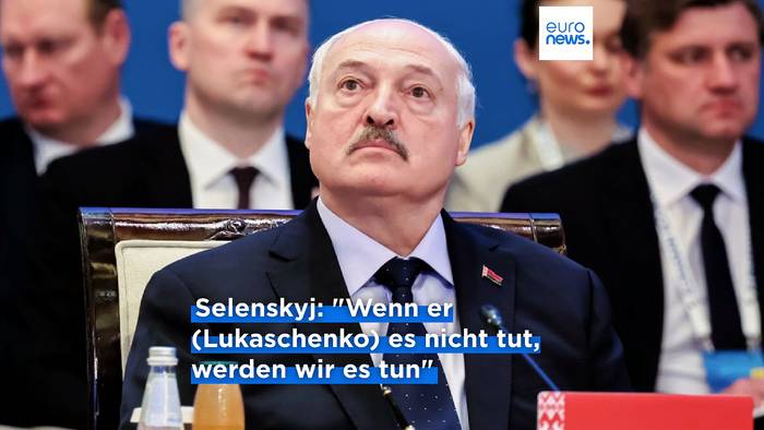News video: Wegen Drohnenleittechnik: Selenskyj stellt Belarus einwöchiges Ultimatum