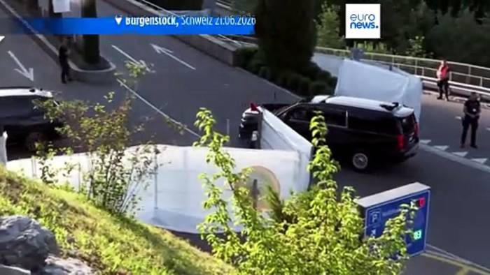 News video: USA und Iran: Delegationen treffen zu Friedensgesprächen in der Schweiz ein