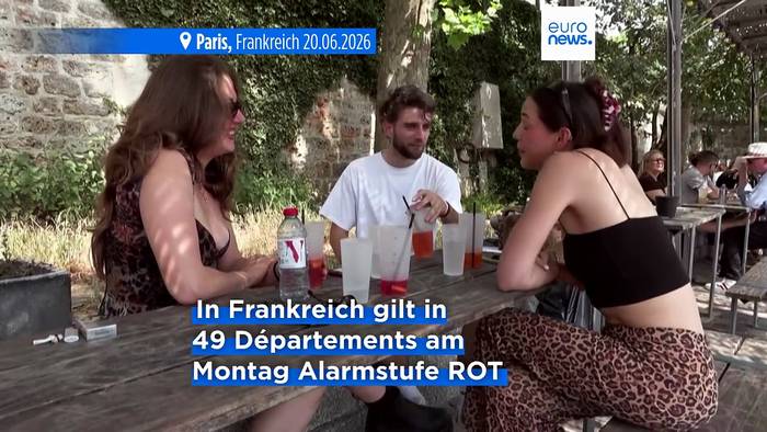 News video: Sommersonnenwende: Hitzewelle in Europa, und es kommt noch schlimmer
