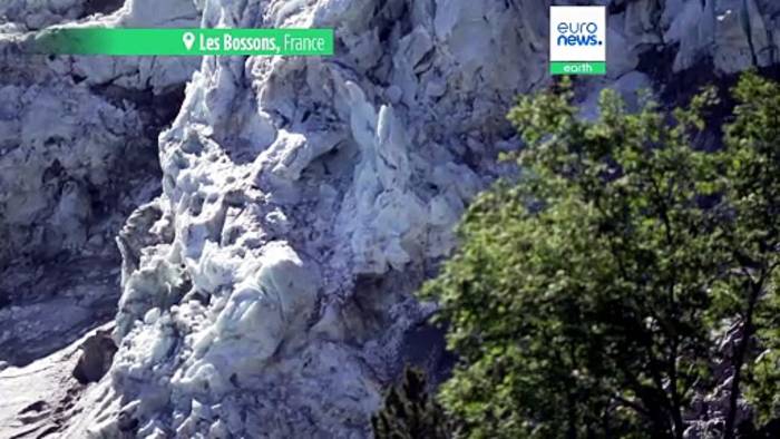 News video: Alpengletscher schmilzt schneller, während zweite Hitzewelle Frankreich trifft