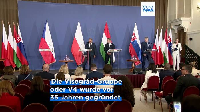 News video: Visegrád-Gruppe: Ungarn, Polen, Slowakei und Tschechien wollen V4 wiederbeleben