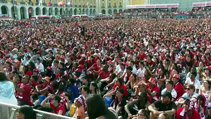 News video: Portugals WM-Sieg löst Jubel in Lissabon aus