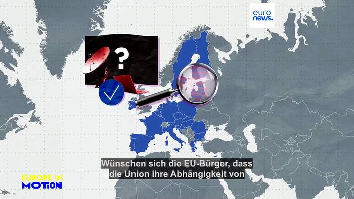 News video: Studie: Europäer wollen weniger Abhängigkeit von ausländischer Technologie