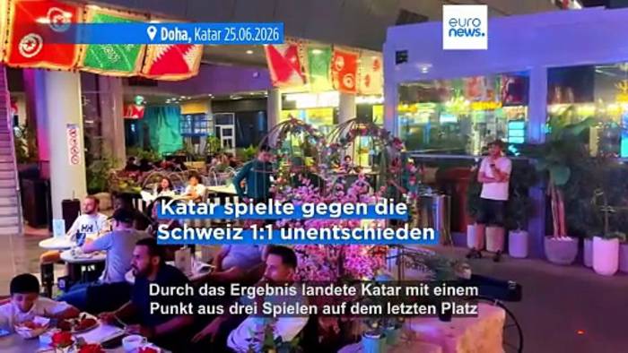 News video: Nach WM-Aus: Katars Fans bleiben optimistisch