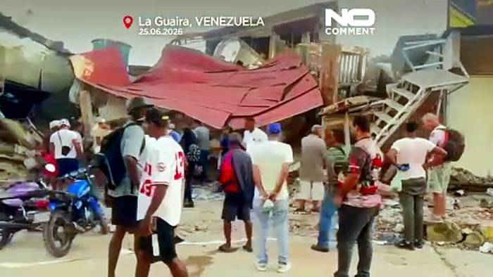 News video: Venezolanische Hafenstadt La Guaira nach Erdbeben schwer beschädigt