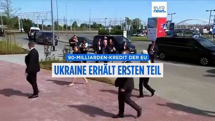 News video: Durchbruch nach Monaten: EU überweist erste Milliarden an die Ukraine