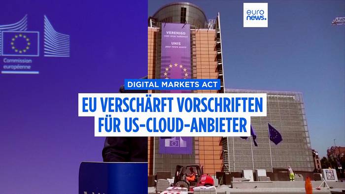 News video: EU will Microsoft und Amazon bei Cloud-Diensten strenger regulieren