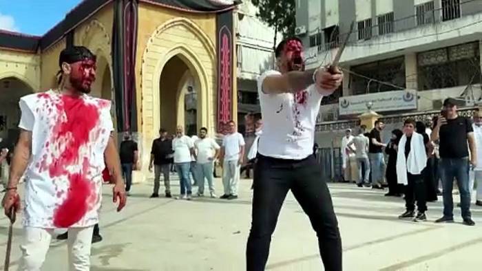 News video: Libanon: Tausende begehen Aschura in Nabatieh zwischen Trümmern israelischer Angriffe