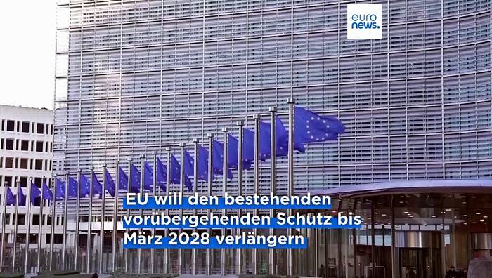 News video: Brüssel schließt wehrfähige Ukrainer vom vorübergehenden EU-Schutz aus