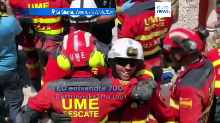 News video: Mindestens 68.000 Menschen in Venezuela nach Erdbeben weiter vermisst