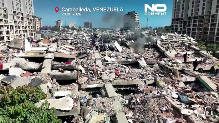 News video: Venezuela nach Erdbeben: Luftaufnahmen zeigen Ausmaß der Zerstörung