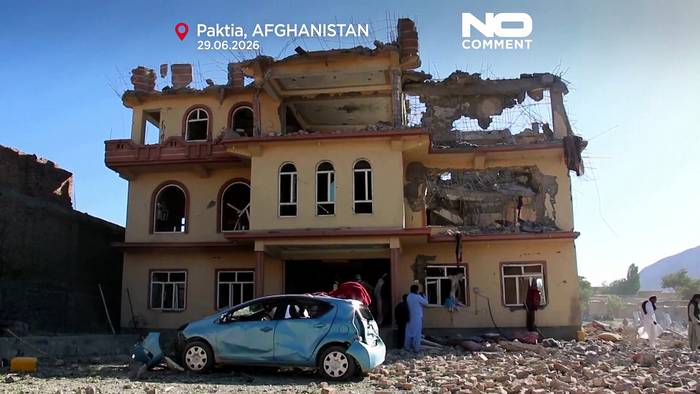 Video: Pakistanische Luftangriffe zerstören Wohnhäuser in Afghanistan