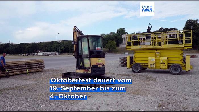News video: Aufbau für das Oktoberfest 2026: Keine neuen Rekorde erwünscht