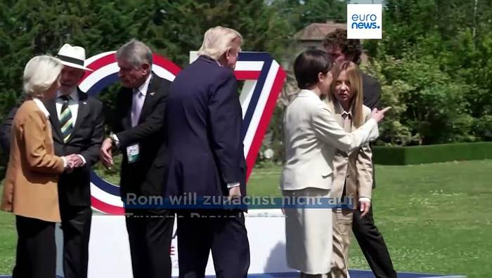 News video: Trump wirft Meloni Stalking vor und fordert Kontaktverbot vor Nato-Gipfel