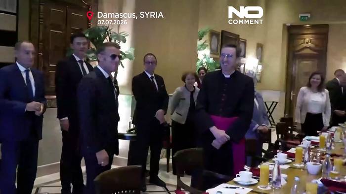 News video: Macron besucht Umayyaden-Moschee in Damaskus auf Syrienreise